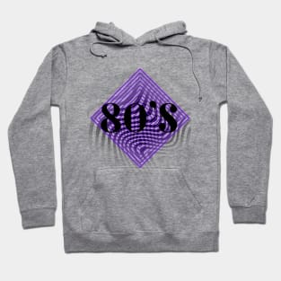 1980 RETRO Purple Hoodie